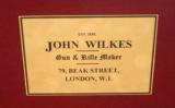 John Wilkes Best London Sidelock Over/Under, 20 ga. 29" bls, 2 3/4" Special Series, Auto ejectors, New - 2 of 23