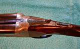 Westley Richards DELUXE Drop Lock, Ejector, 12 ga. 2 3/4", 27 bls. Hinged Floorplate, Excellent Plus - 17 of 25