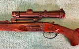 Chapuis Agex Brousse Express Double Rifle, 375 H&H Mag, scoped with case, Excellent - 19 of 19