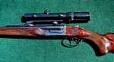 Chapuis Agex Brousse Express Double Rifle, 375 H&H Mag, scoped with case, Excellent - 11 of 19