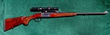 Chapuis Agex Brousse Express Double Rifle, 375 H&H Mag, scoped with case, Excellent - 3 of 19