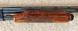 Remington Slide Action Model 870TC Trap, 12 gauge, 30" bl., HAND CUT checkering, MINT - 4 of 14