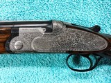 Beretta Sidelock S3 EL, 12 ga., 28"bls, engraved by TURRINI - 11 of 24