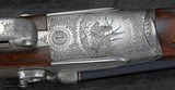 S.Pedretti Best Hammer Sidelock sxs, 12 Ga. engraved by Stephano Pedretti - Mint - 2 of 25