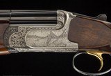 Armi Salvinelli Sporting EXL engraved by A.Giovinelli, 12 ga - 30" Combination Chokes - MINT - 18 of 25