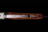 Mario Beschi Best O/U 28 Ga., 26" bls., TORCOLI ENGRAVED, Excellent Plus - 10 of 11