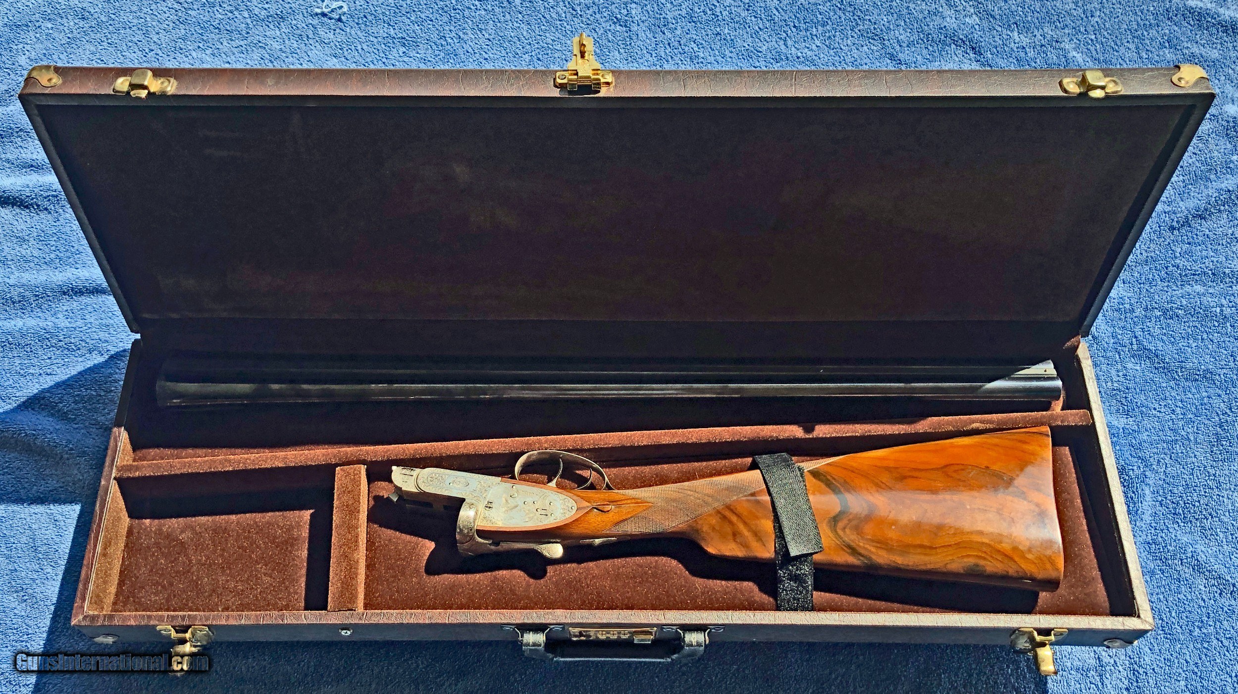 Shotgun Double Bl sxs or o/u Takedown Trunk Case by Airways