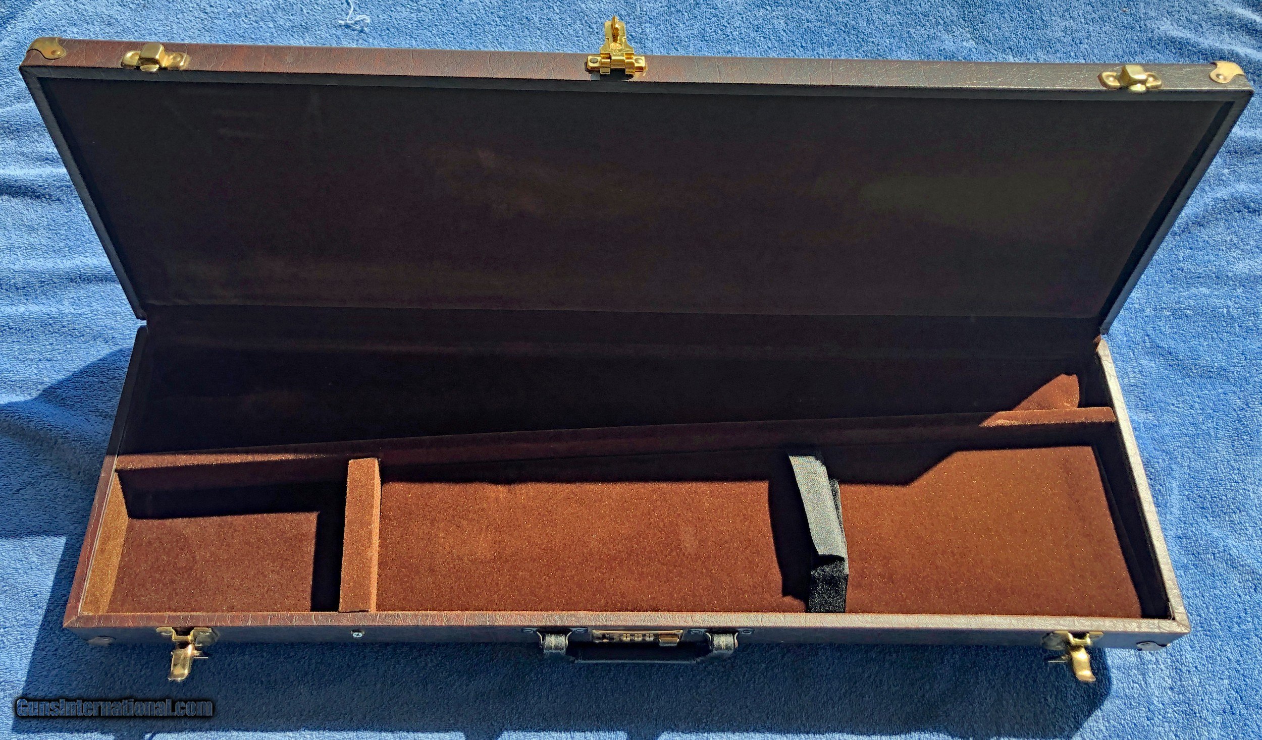 Shotgun Double Bl sxs or o/u Takedown Trunk Case by Airways