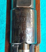 RIGBY's Sporting Best LIGHT WEIGHT Magazine Rifle - London - 416 Rigby - RARE version, 98% - 24 of 25