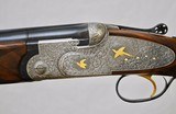 Beretta Model SO GRAN LUSSO, 12 ga., Two Bls (28,26) Hand detach locks, Briley Chokes, Massenza engraved, cased, NEW - 7 of 25