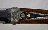 Beretta Model SO GRAN LUSSO, 12 ga., Two Bls (28,26) Hand detach locks, Briley Chokes, Massenza engraved, cased, NEW - 20 of 25