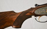 Beretta Model SO GRAN LUSSO, 12 ga., Two Bls (28,26) Hand detach locks, Briley Chokes, Massenza engraved, cased, NEW - 13 of 25