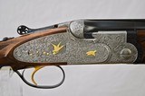 Beretta Model SO GRAN LUSSO, 12 ga., Two Bls (28,26) Hand detach locks, Briley Chokes, Massenza engraved, cased, NEW - 11 of 25