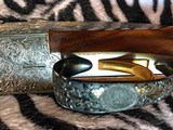 Beretta Model SO GRAN LUSSO, 12 ga., Two Bls (28,26) Hand detach locks, Briley Chokes, Massenza engraved, cased, NEW - 3 of 25