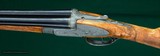 SIACE Best Quality Sidelock Ejector sxs 20ga., engraved by Superstar Mario Terzi -- cased, MINT - 8 of 25