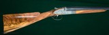 SIACE Best Quality Sidelock Ejector sxs 20ga., engraved by Superstar Mario Terzi -- cased, MINT - 9 of 25