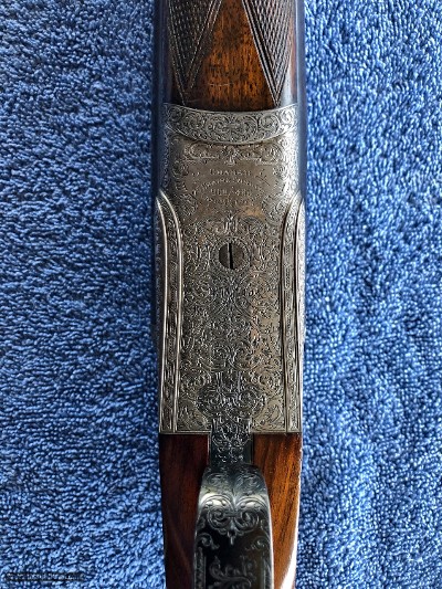 Holland & Holland Royal Express double rifle, 500/465 NE, cased, 99% - Image 12 of 25