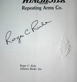 Winchester Repeating Arms Co., by Roger Rule == New Condition - 2 of 10