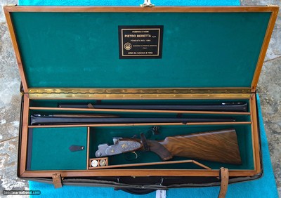 Beretta Gran Lusso, 12 ga., 2-barrel set, shown on Rule's Episode 36, cased, new