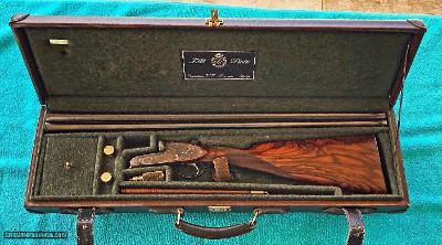 Piotti King No. One, 20 ga., Best Gun, Sidelock Ejector, Oscar Granetti engraved, 99%