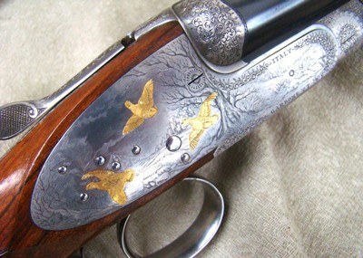 Bertuzzi Venere d'Oro 20ga SLE built 1988, Angelo Zanelli engraved, 99% cased - Image 5 of 24