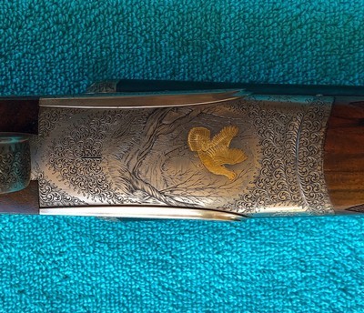 Bertuzzi Venere d'Oro 20ga SLE built 1988, Angelo Zanelli engraved, 99% cased - Image 15 of 24