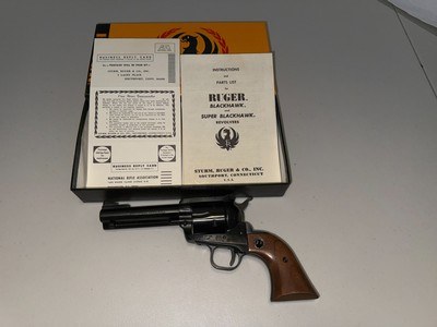 Ruger Blackhawk 3 screws 357 Magnum made around 1967 / 1968 - Image 3 of 3