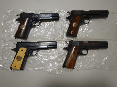 Colt World War I Commemorative four gun set - Model 1911 45 ACP Pistol - New in box - Matching Serial Numbers - Image 2 of 3