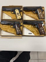 Colt World War I Commemorative four gun set - Model 1911 45 ACP Pistol - New in box - Matching Serial Numbers - Image 1 of 3