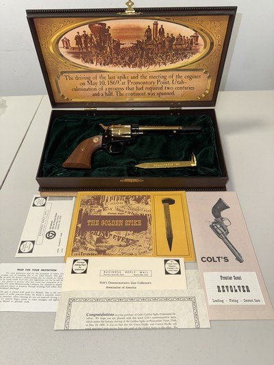 COLT FRONTIER SCOUT 22LR GOLDEN SPIKE - NEW IN BOX - Image 1 of 3