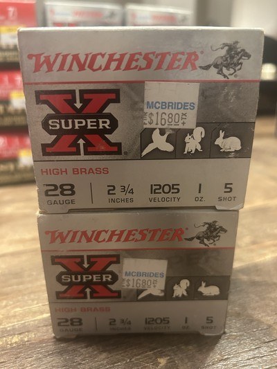 Fiocchi, Winchester 28GA 2 3/4in #5 Shot, #6 Shot, #8 Shot, 7 1/2 Shot, and #9 Shot - Image 5 of 5
