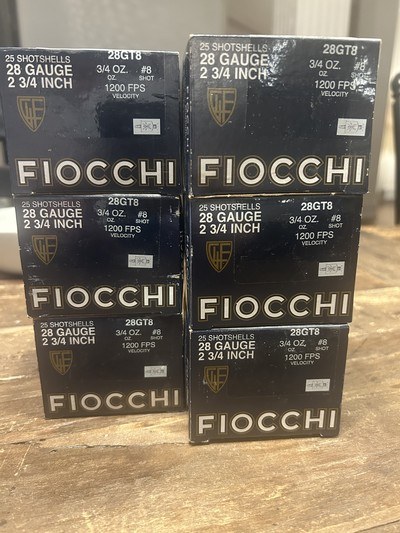 Fiocchi, Winchester 28GA 2 3/4in #5 Shot, #6 Shot, #8 Shot, 7 1/2 Shot, and #9 Shot - Image 1 of 5