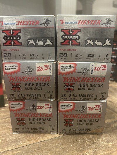 Fiocchi, Winchester 28GA 2 3/4in #5 Shot, #6 Shot, #8 Shot, 7 1/2 Shot, and #9 Shot - Image 2 of 5