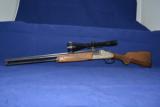 Rare Krieghoff ULM PRIMUS Sidelock O/U Combo with Engravings & Zeiss Scope - 6 of 6