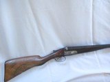 Fine W.W. GREENER - London SxS Shotgun in cal 12/6 ga with rare Circassian Walnut wood - 4 of 14