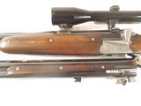 Rare JOSEF WINKLER of Ferlach/Austia made O/U rifle-shotgun with SCOPE & extra O/U shotgun barrel - 8 of 12