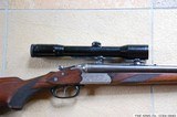 Mint West-German made SAUER & SOHN Model "Luxus" Drilling with HENSOLDT Diavari 1.5-6X42 Scope - 10 of 14