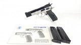 Rare, Swiss made SPHINX AT2000S cal 9mm Para, dual-tone pistol - 8 of 11