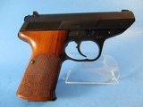 Very rare, early Walther P5 "COMPACT" 9mmP pistol in almost new condition with NILL stippled grips & thumb rest in original box - 5 of 9