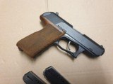 Rare & special, German forces, pristine HECKLER & KOCH P9S "Combat" model, 9mm Para, NAVY trigger guard, NILL wood grips in Walnut Burl carr - 13 of 13