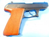 Rare & special, German forces, pristine HECKLER & KOCH P9S "Combat" model, 9mm Para, NAVY trigger guard, NILL wood grips in Walnut Burl carr - 5 of 13