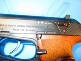 Rare & special, German forces, pristine HECKLER & KOCH P9S "Combat" model, 9mm Para, NAVY trigger guard, NILL wood grips in Walnut Burl carr - 4 of 13