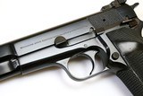 Excellent BROWNING Hi-Power, Belgium-made, 9mm, Target Sight, Polished Blue Finish pistol - 3 of 15
