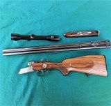 Top West German-made J.P. SAUER & SOHN "Drilling". cal 7x57R/2x16ga, Model 3000, with HENSOLDT 4x32 scope on claw mounts - 6 of 15
