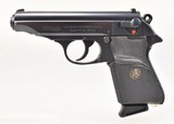 Excellent, W. German (1969) made , WALTHER PP cal 7,65 Pistol w Pachmayr Grips - 1 of 6