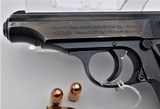 Rare, Limited Edition WALTHER PP "100 Jahre WALTHER 1886-1986" Anniversary Model, Steel Frame, in original Boxox - 11 of 13