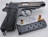 Rare, Limited Edition WALTHER PP "100 Jahre WALTHER 1886-1986" Anniversary Model, Steel Frame, in original Boxox - 3 of 13