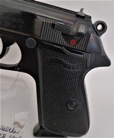 Excellent 1966 made WALTHER PP cal .22LR semi-auto pistol with box & manual - 6 of 15