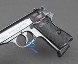 Excellent 1966 made WALTHER PP cal .22LR semi-auto pistol with box & manual - 14 of 15