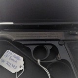 Excellent, 1987 made WALTER PP cal 9mmk (.380ACP) pistol, steel frame, deep blue, in original box - 4 of 11